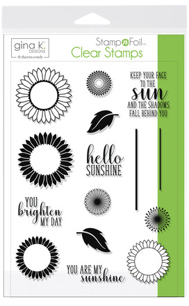 Graphic Sunflowers Graphic Sunflowers