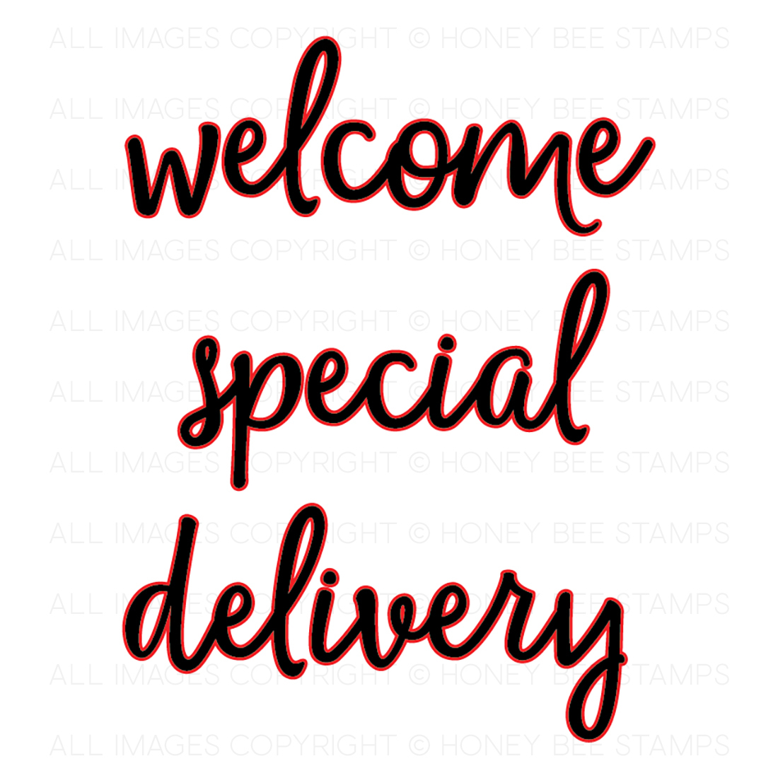 Welcome Words - Honey Cuts Welcome Words - Honey Cuts