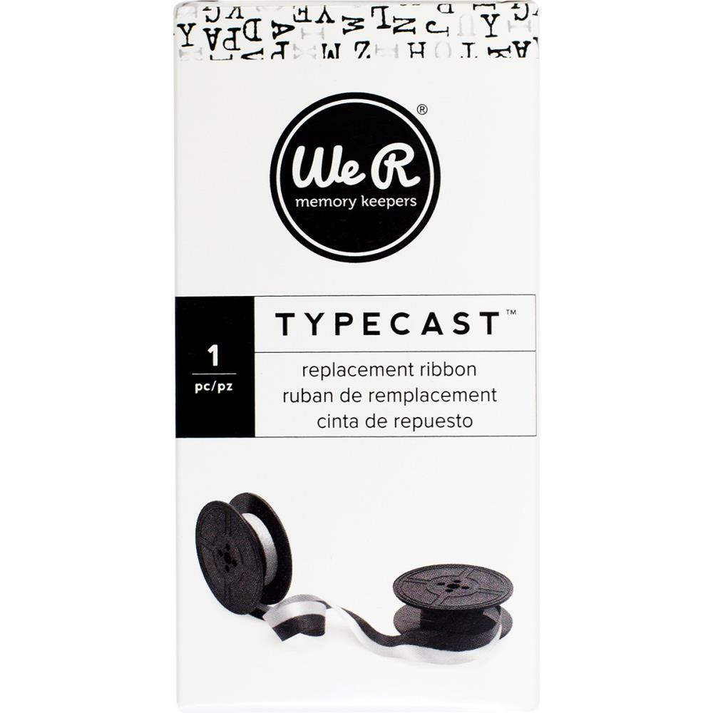 We R Typecast Typewriter Ribbon - White/Black