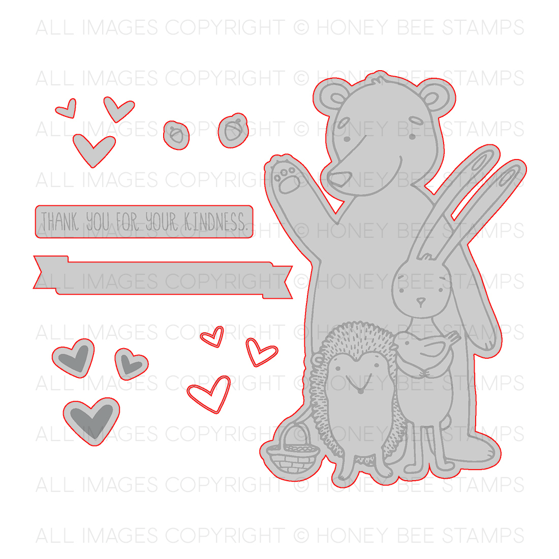 Forest Friends - Honey Cuts Forest Friends - Honey Cuts