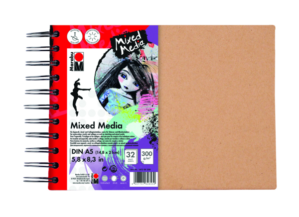 Marabu Ringbuch Mixed Media - A5