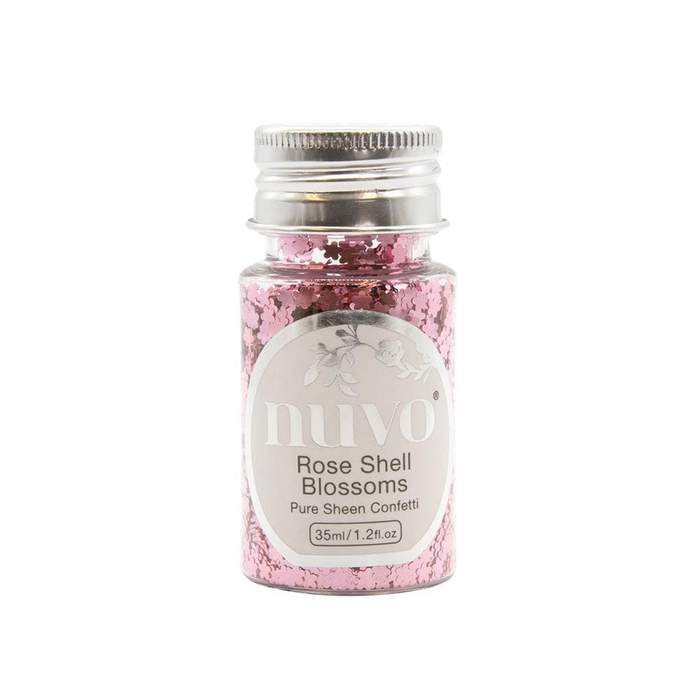 Rose Shell Blossoms - Confetti