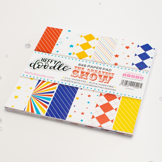 The Greatest Show - Patterned Paper The Greatest Show - Patterned Paper