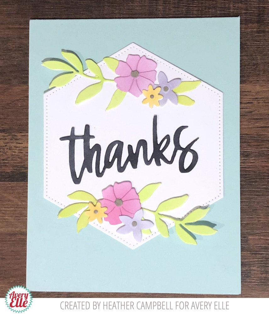 Pierced Hexagon - Elle-ments