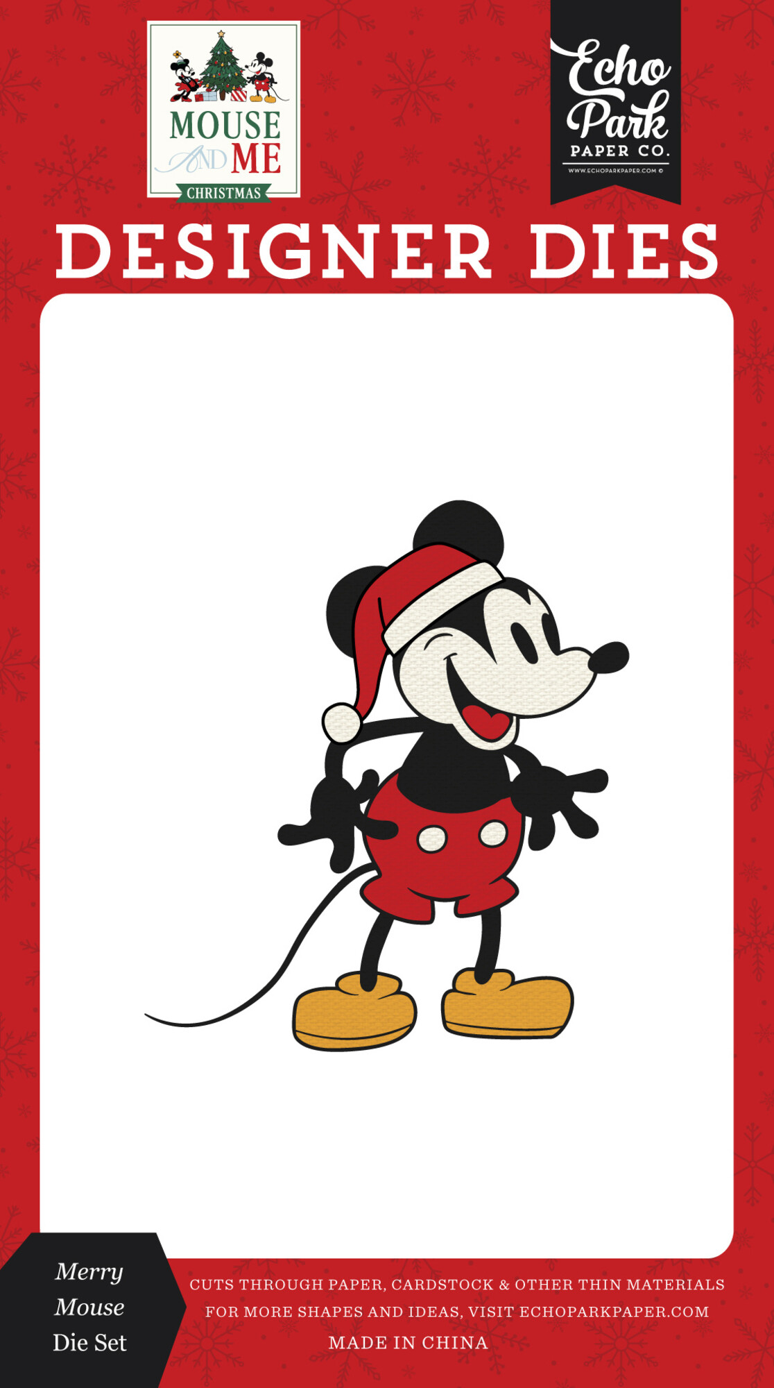 Merry Mouse - Mouse And Me Christmas - Die