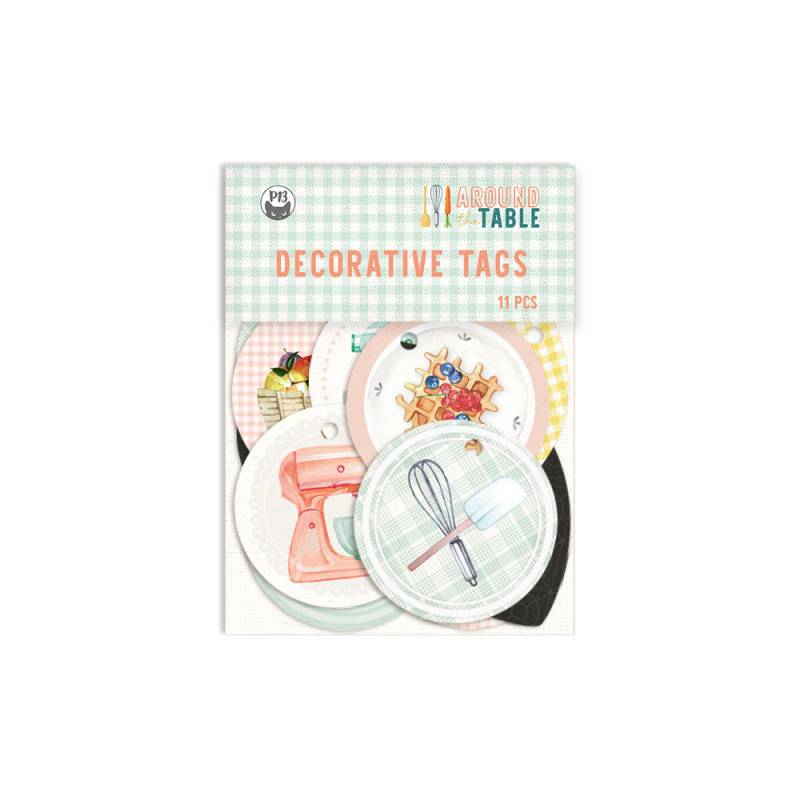 Decorative Tags 01 - Around the Table Decorative Tags 01 - Around the Table