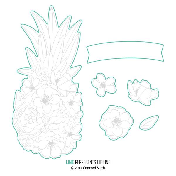 Pineapple Perfection - Dies Pineapple Perfection - Dies