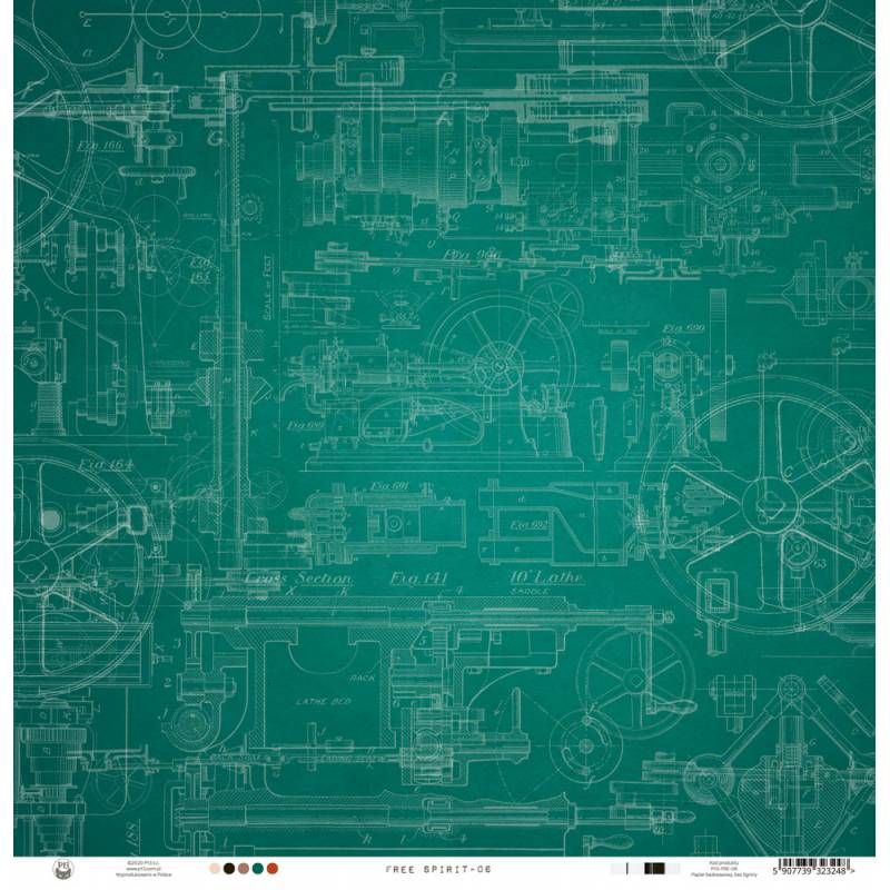 Paper 06 - 12"x12" - Free Spirit