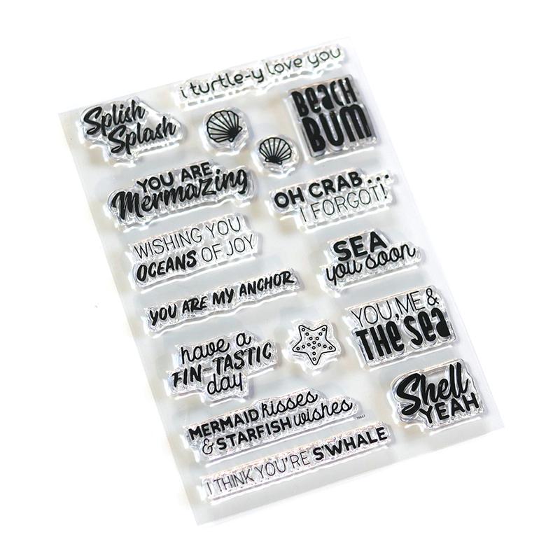 Splish Splash Sentiments - Clear Stamps