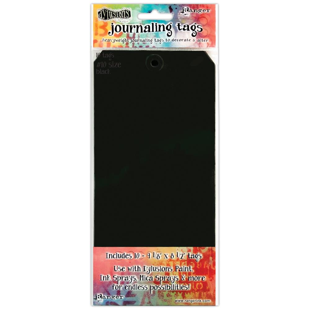 Dyan Reaveley's - Dylusions Journal Tags Black - #10