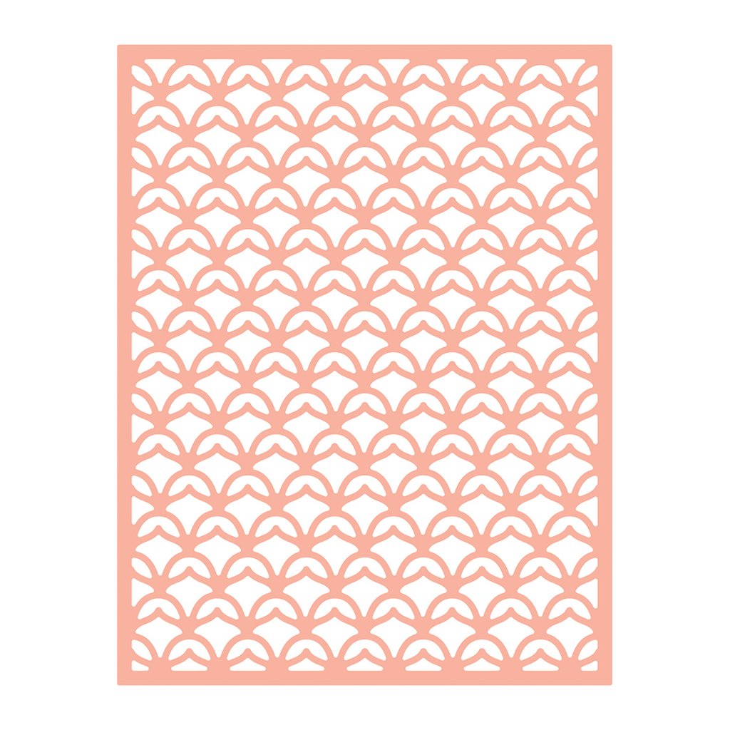 Pineapple Lattice Cover Plate - Top - Honey Cuts