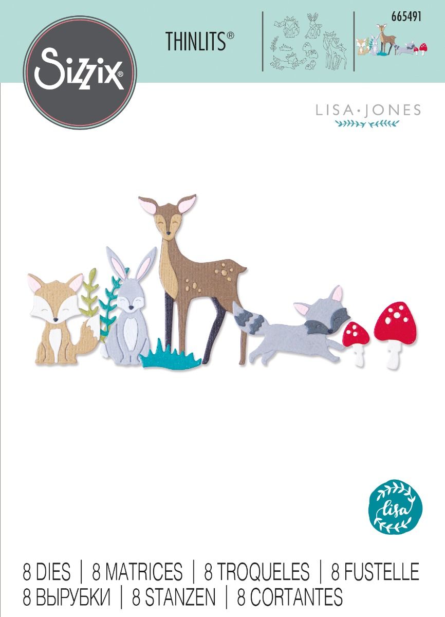 Woodland Nature - by Lisa Jones - Sizzix Dies
