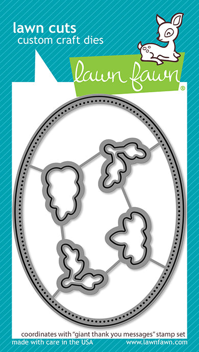 Giant Thank You Messages - Lawn Cuts Giant Thank You Messages - Lawn Cuts