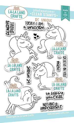 Be Unique Clear Stamp Set Be Unique Clear Stamp Set