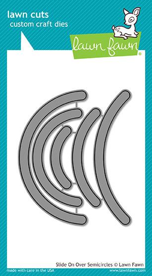 Slide on Over Semicircles - Lawn Cuts