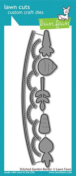 Stitched Garden Border - Lawn Cuts Stitched Garden Border - Lawn Cuts
