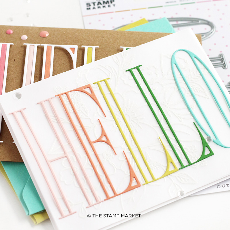 Outline Hello - Dies