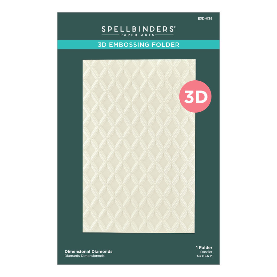 Dimensional Diamonds - Embossing