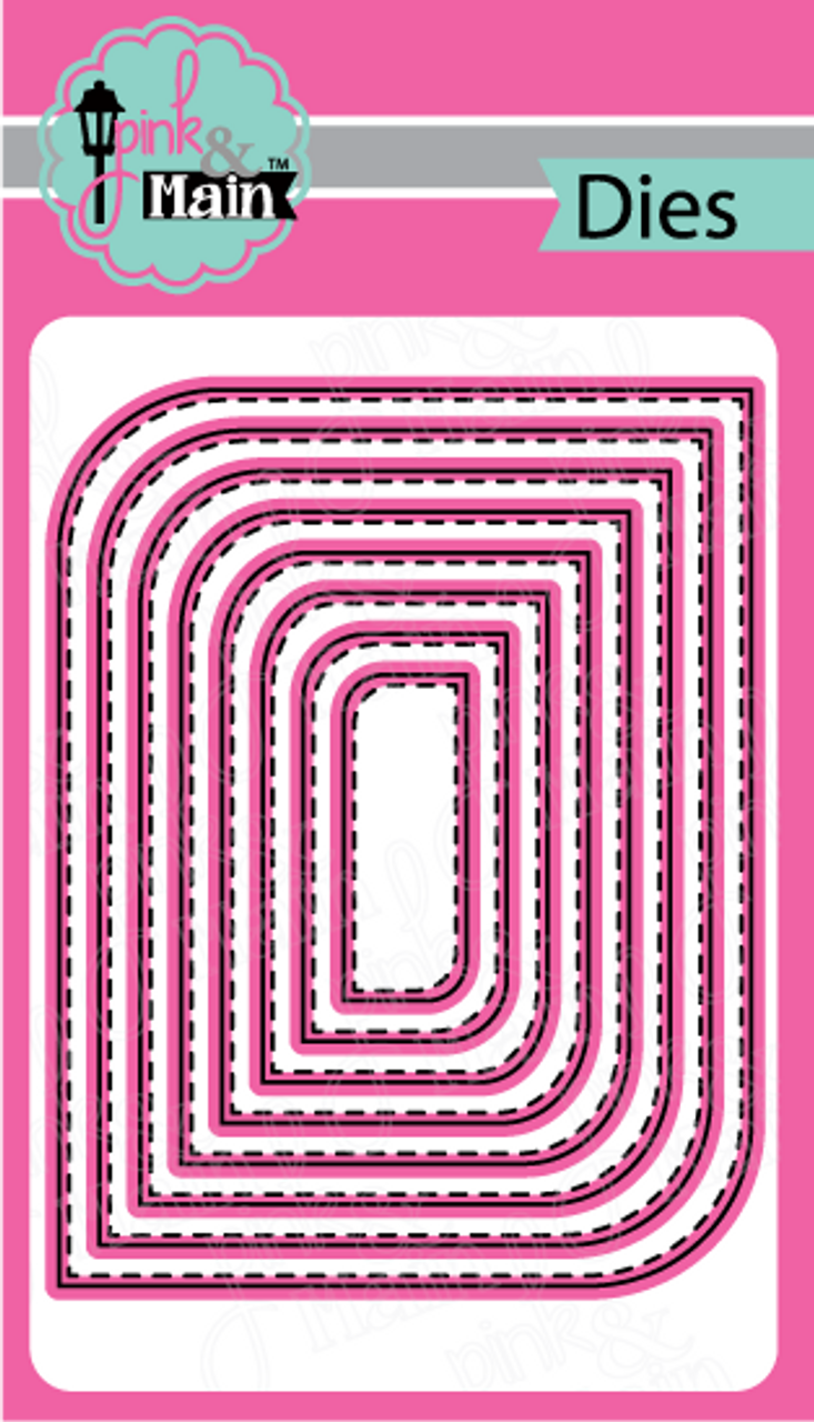 Mod Stitched Rectangle - Dies Mod Stitched Rectangle - Dies