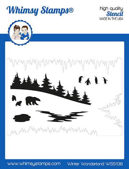 Winter Wonderland - Stencil