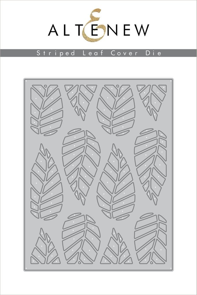 Striped Leaf Cover - Die