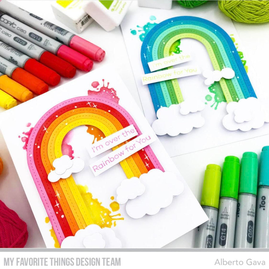 Stitched Tall Rainbow - Die-namics