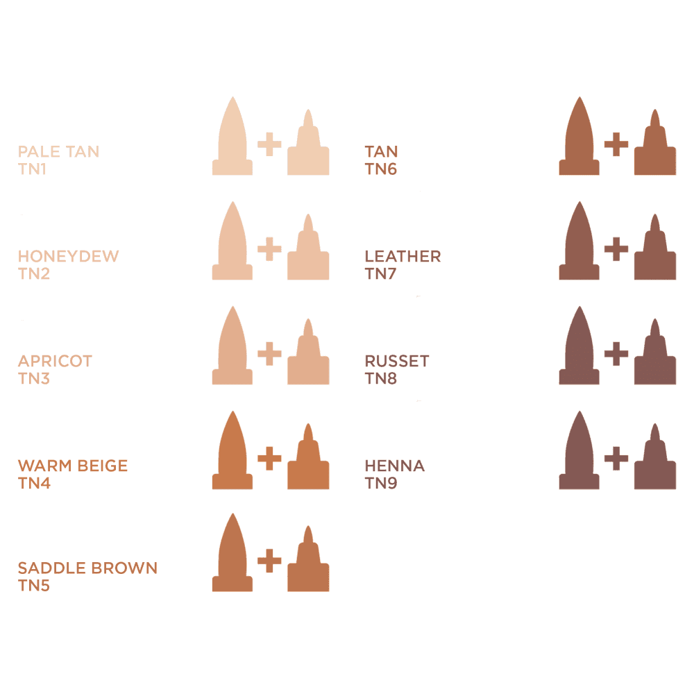 TN1 - Pale Tan - Tan