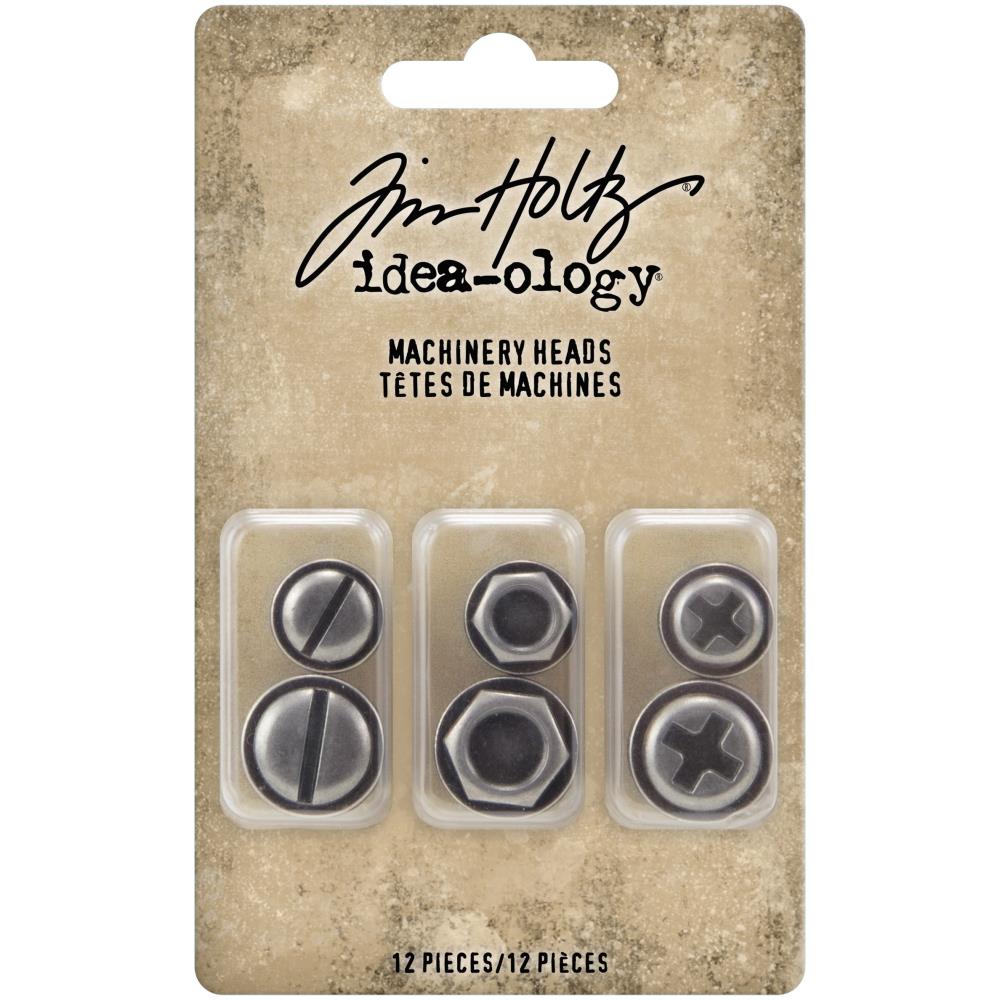 Machinery Heads - Idea-Ology - Adornments 6/Pkg
