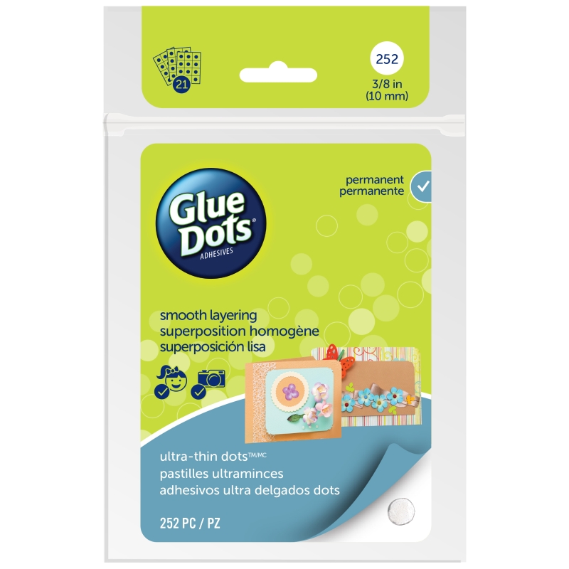 Ultra-Thin Sheets - Glue Dots - Sheets