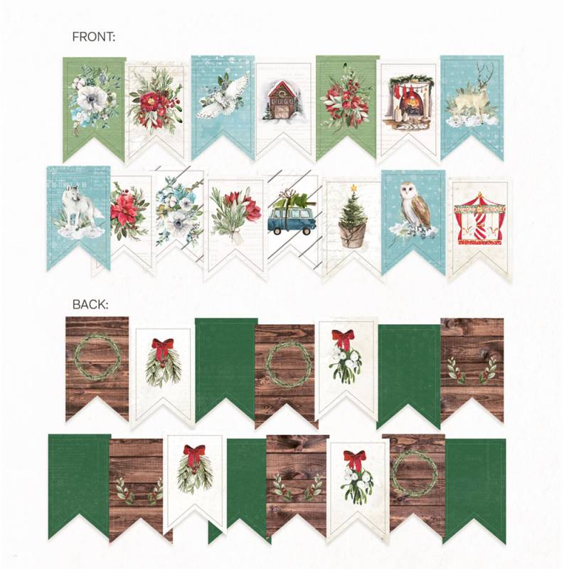 Banner / die cut -  The Four Seasons - Winter