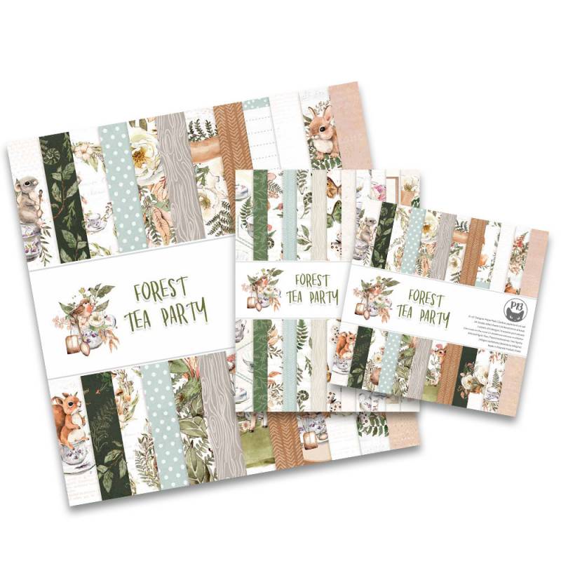 Paper Pad - 6"x8" - Forest Tea Party Paper Pad - 6"x8" - Forest Tea Party