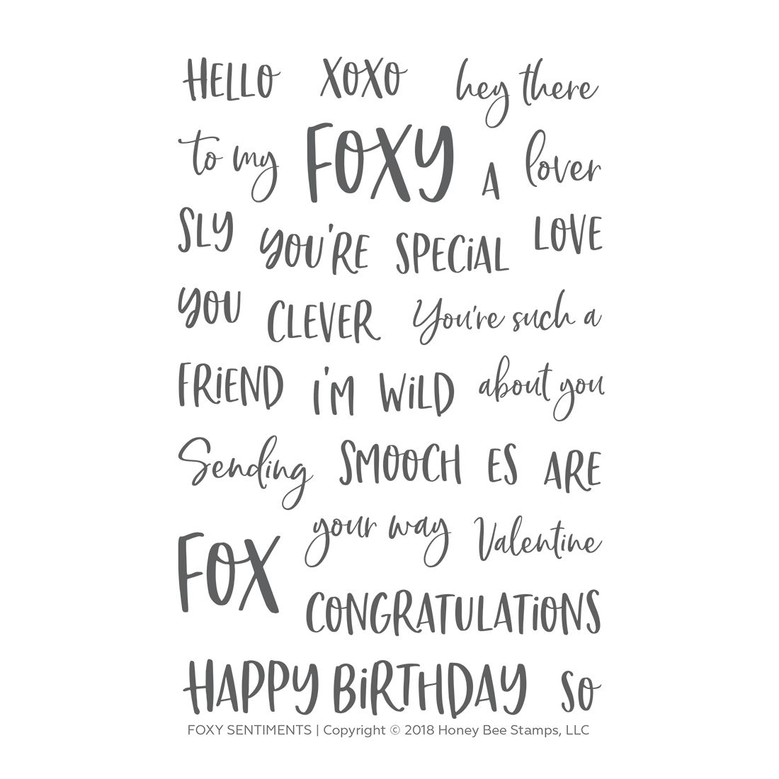 Foxy Sentiments