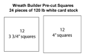 Gina K. Designs Wreath Builder Pre-Cut Cardstock