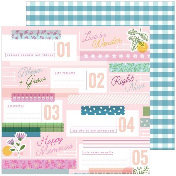 Lovely moments - Noteworthy - Pinkfresh Studio - 12"X12" Lovely moments - Noteworthy - Pinkfresh Studio - 12"X12"