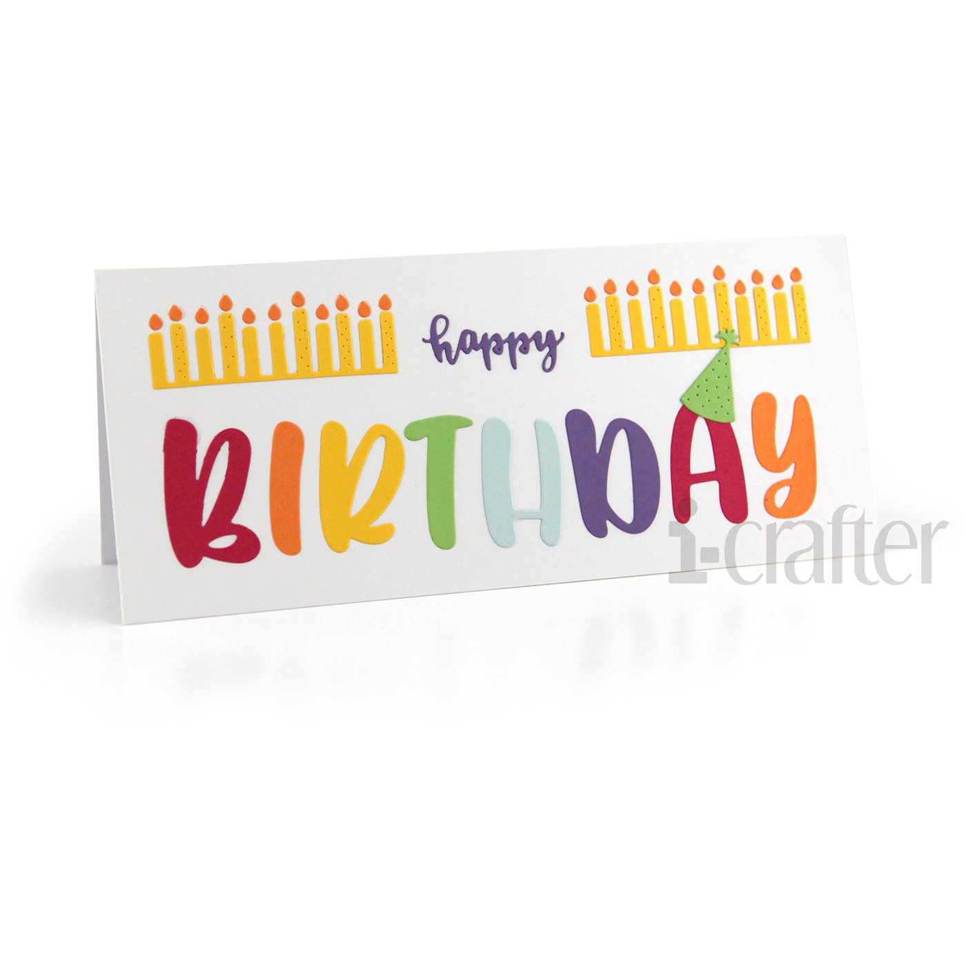 Happy Birthday Set by Lori Whitlock - Die Set
