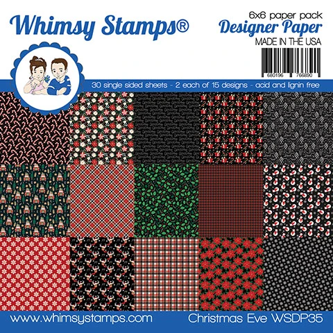 Christmas Eve 6x6 Designer Paper