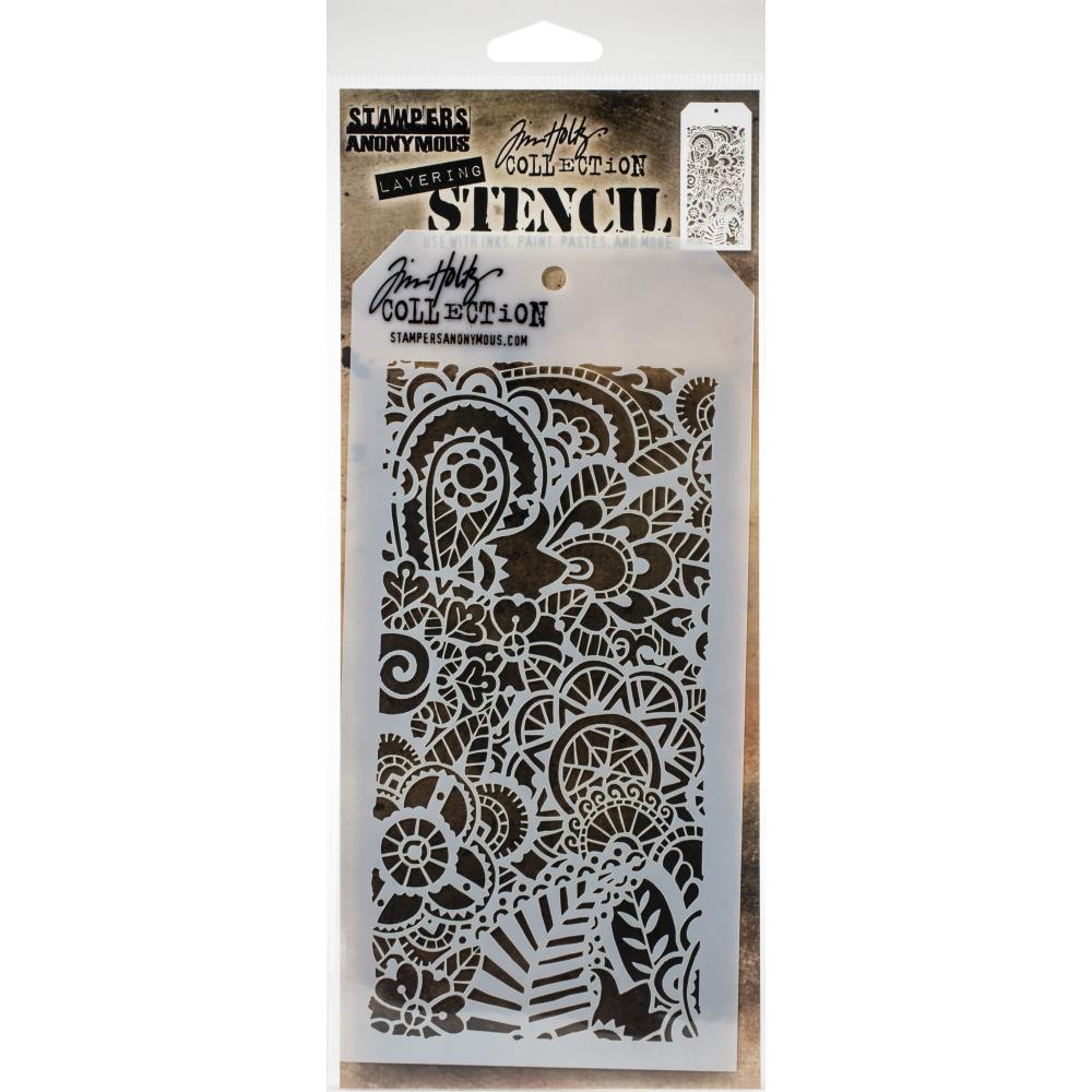 Doodle Art 2 Layering - Tim Holtz Layering Stencil