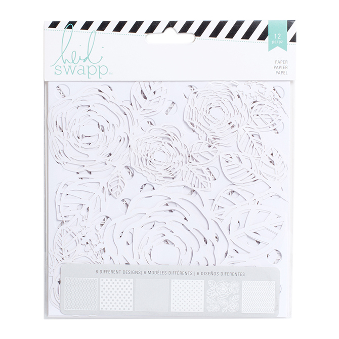 Die-Cut Paper Pad - Heidi Swapp Die-Cut Paper Pad - Heidi Swapp