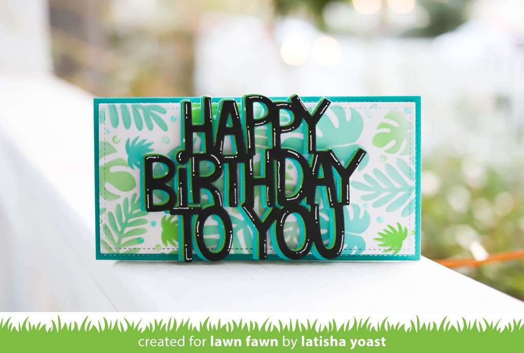 Large Mini Slimline Stackables - Lawn Cuts