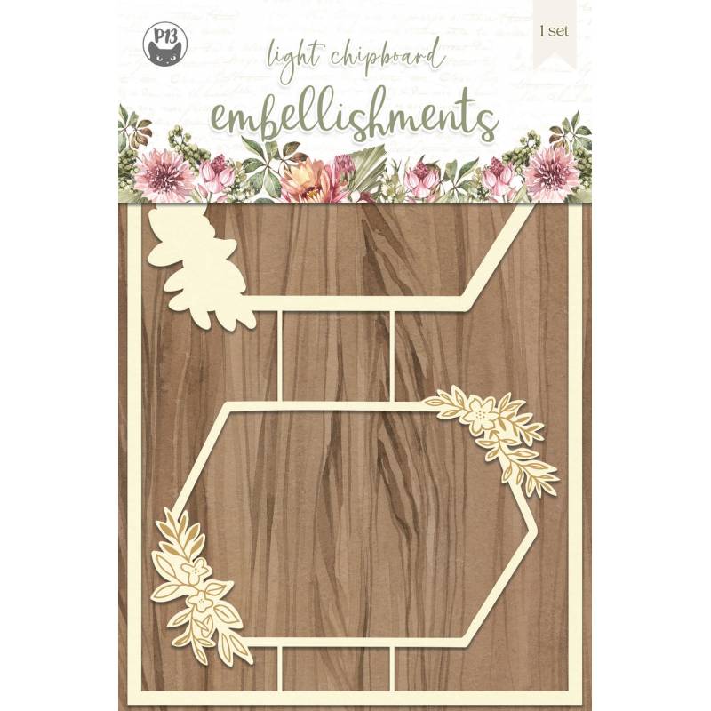 Always and forever 03 - Light Chipboard Embelishments - Always and Forever