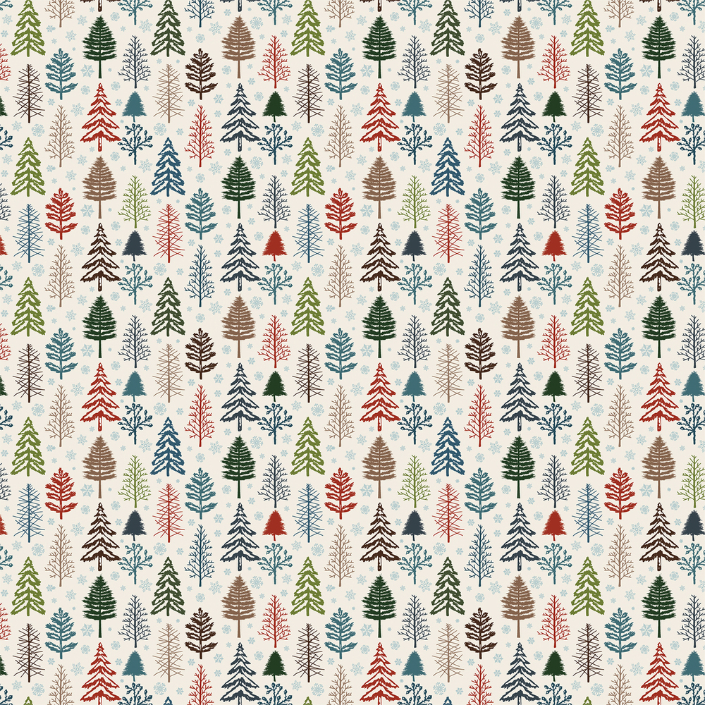 Pretty Pines - Let it Snow - Carta Bella Pretty Pines - Let it Snow - Carta Bella