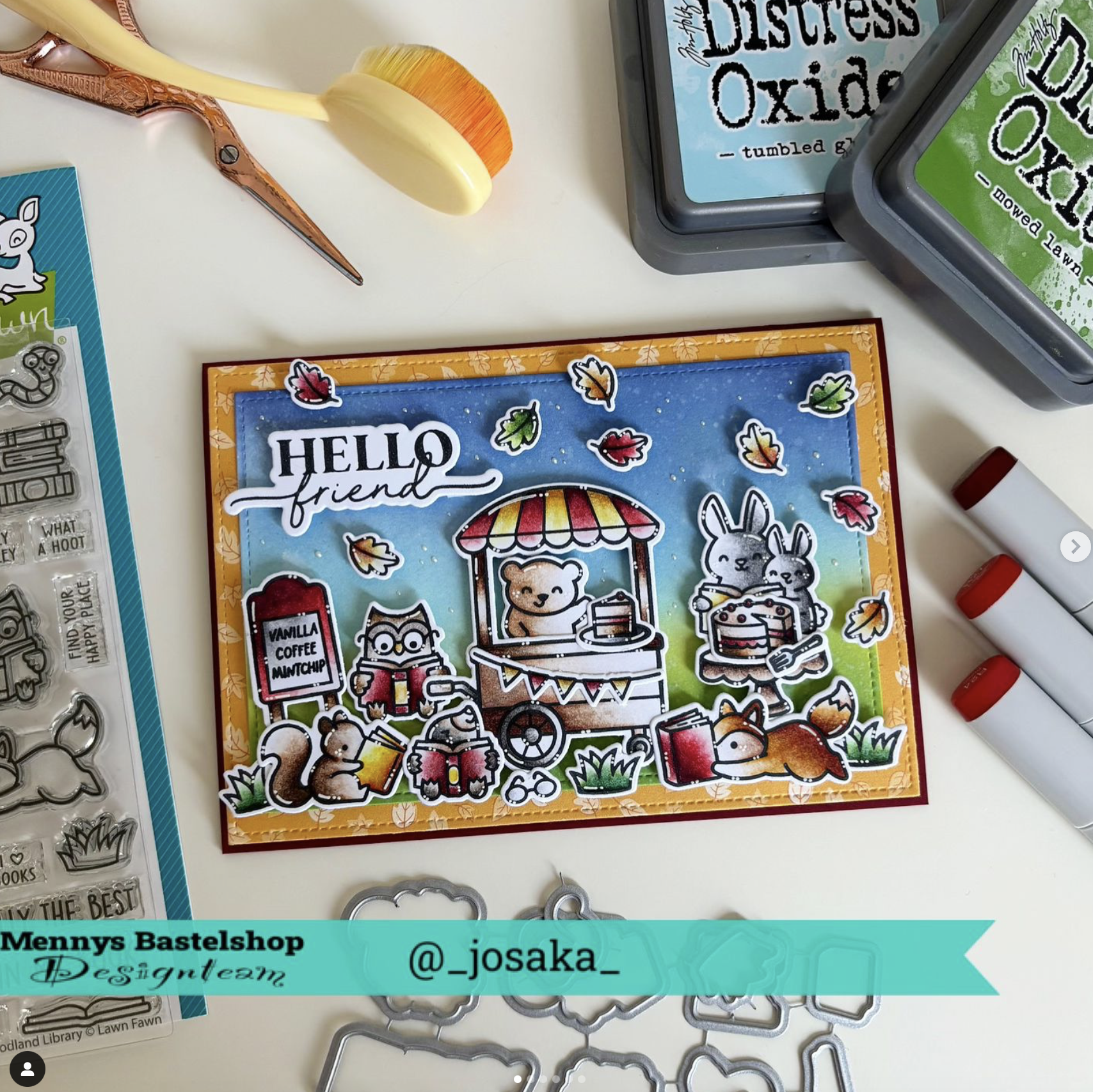 Little Woodland Library und Treat Cart  Little Woodland Library und Treat Cart