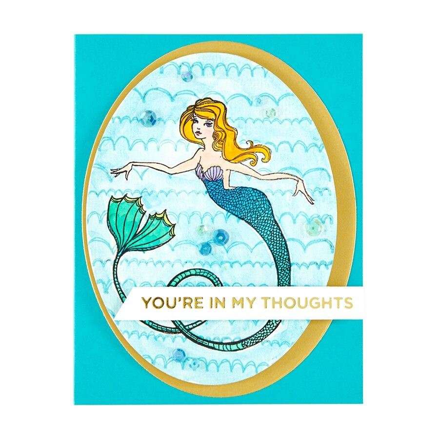 Glorious Mermaid - Acrylic Stamps - Jane Davenport Glorious Mermaid - Acrylic Stamps - Jane Davenport