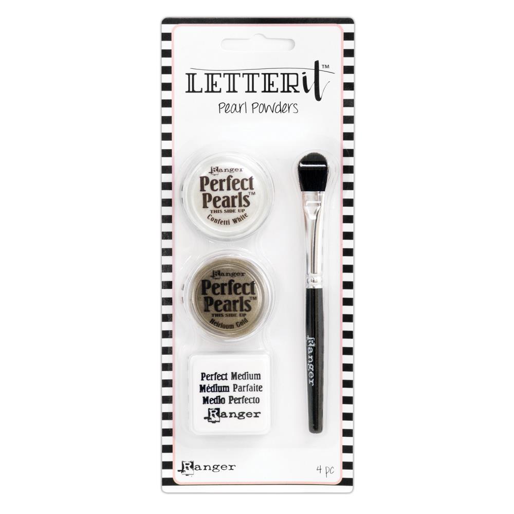 #4 - Ranger Letter It Pearls Powder Set