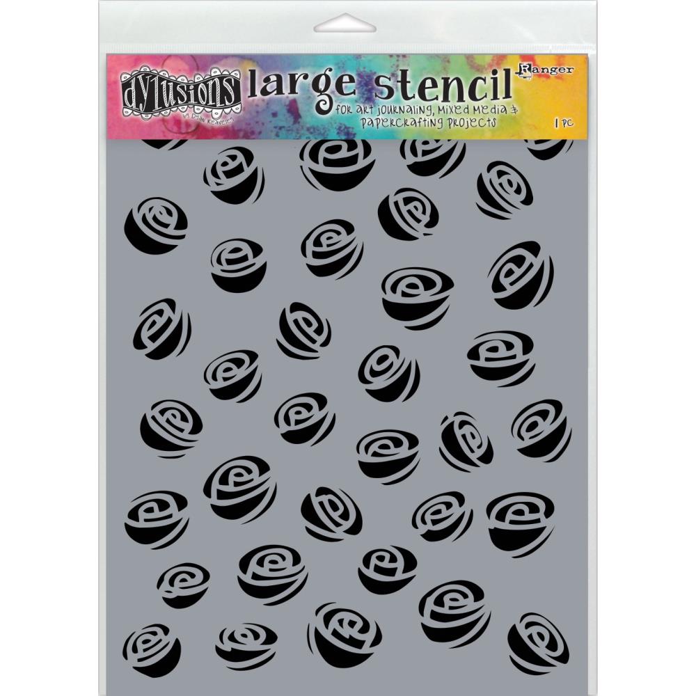 Garden Of Roses - 9x12" - Dyan Reaveley's Dylusions Stencils Garden Of Roses - 9x12" - Dyan Reaveley's Dylusions Stencils