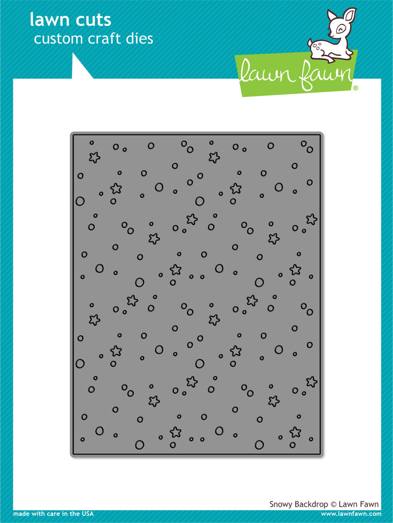Snowy Backdrop- lawn cuts Snowy Backdrop- lawn cuts