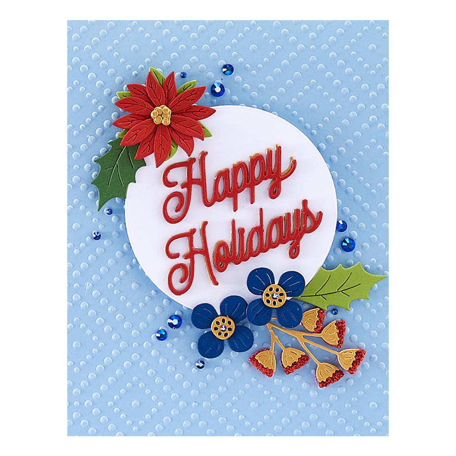 Classic Happy Holidays - Dies Classic Happy Holidays - Dies