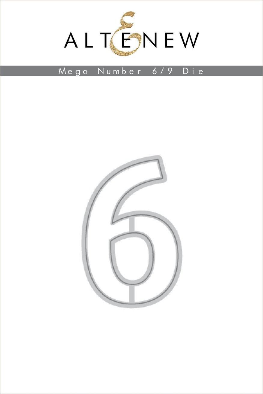 Mega Number 6 - Die Set