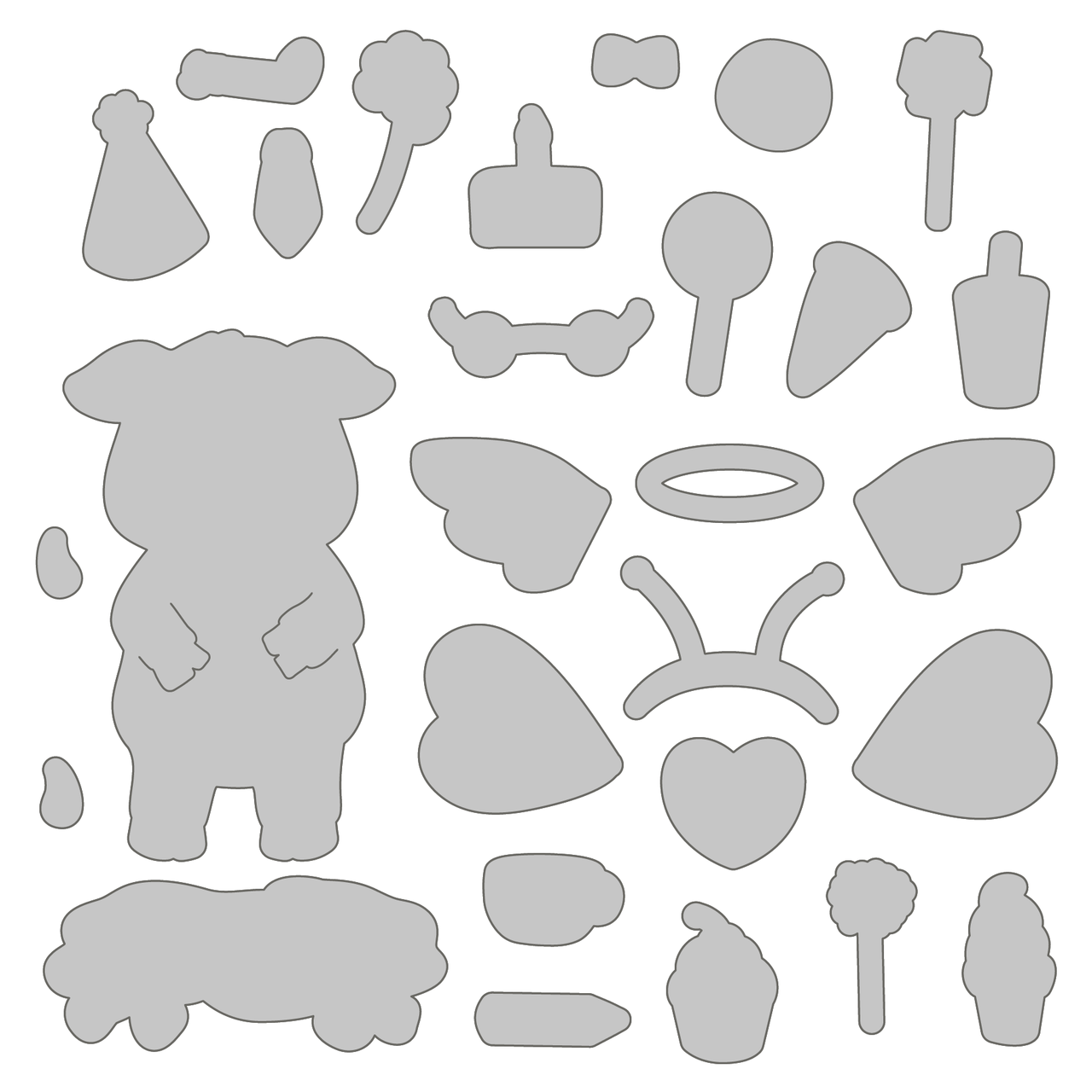 Pinky The Pig - Honey Cuts