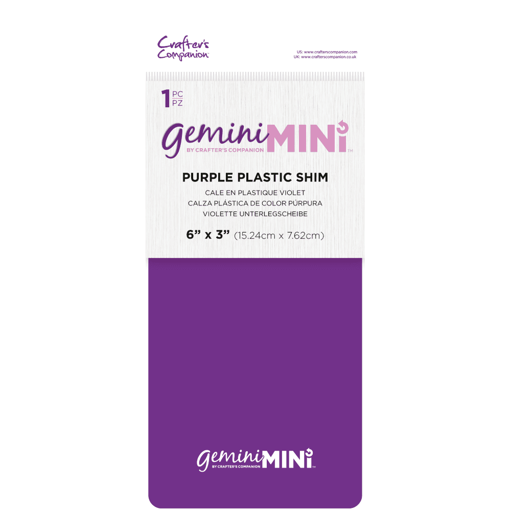 Plastic Shim Purple - Gemini Mini Accessories